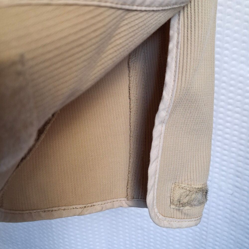 Goode Rider Women's Tan Ribbed Riding Breeches Pants Size 24R - Picture 4 of 12
